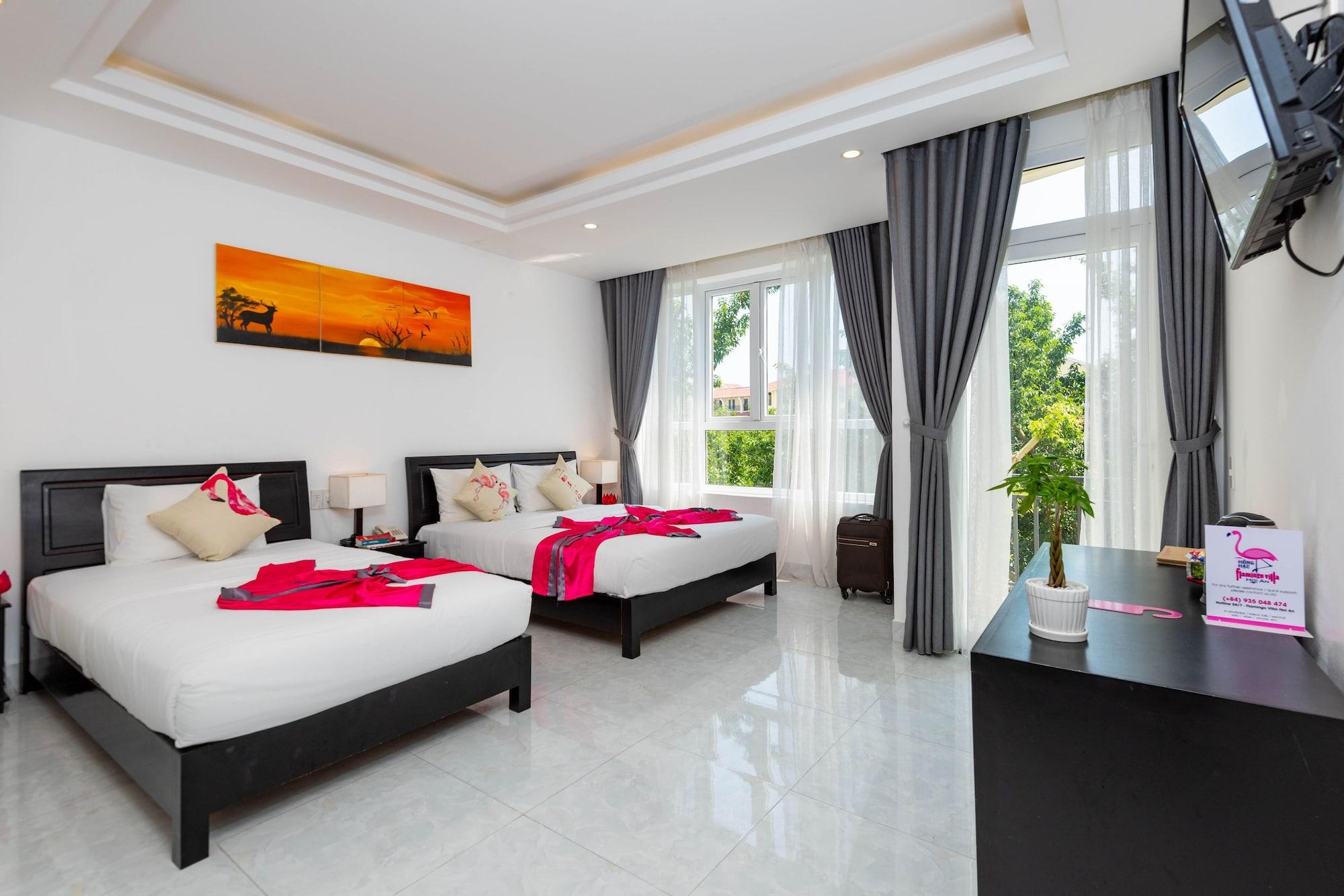 Villa Flamingo - Big With Balcony - Close To Old Town 200m & Temple Bridge - Large Outside Pool For Sun Bathing *
