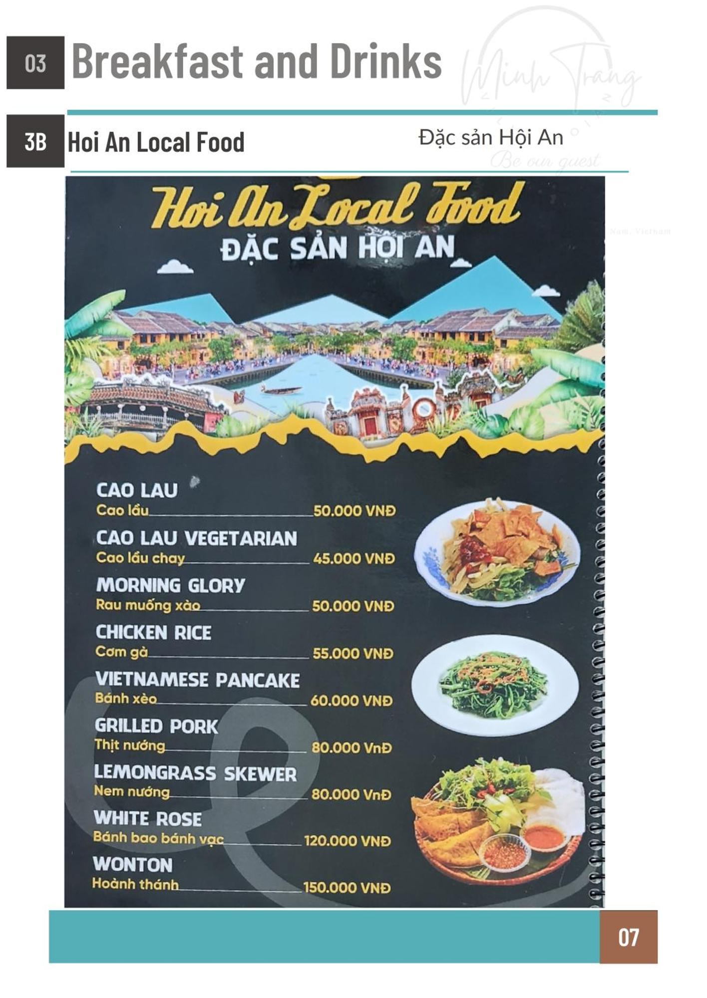 Minh Trang -bbq Garden Gasthof Hoi An