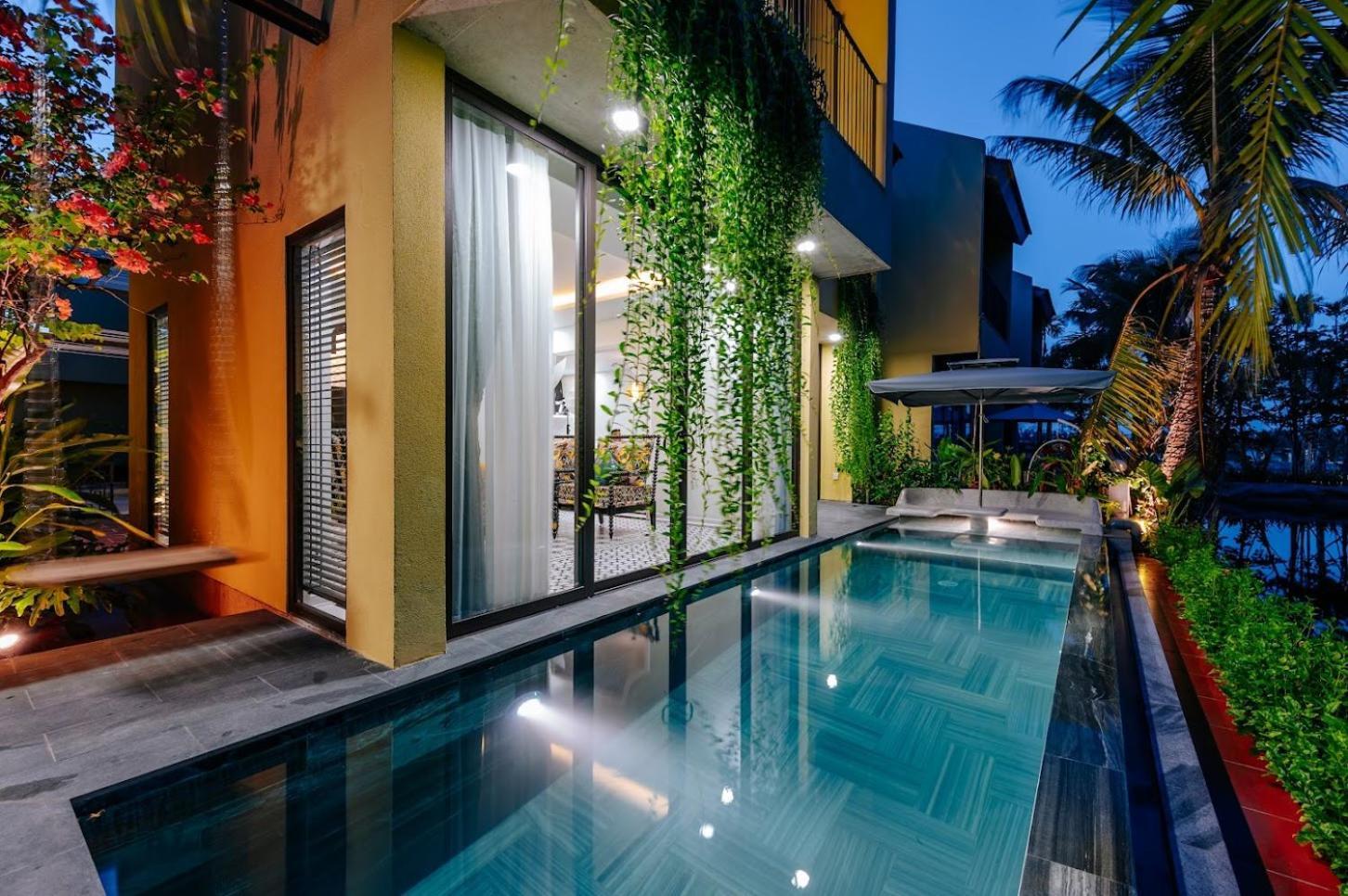 Lotus Hoi An-3brs-pool-river View, 5 Minutes To Ab
